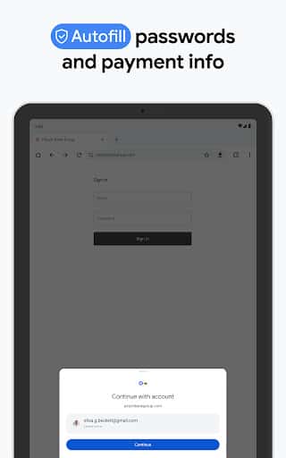 Mise à jour Google Chrome dernière version - Capture d'écran Android 18