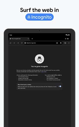 Mise à jour Google Chrome dernière version - Capture d'écran Android 29