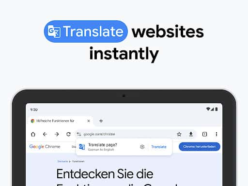 Mise à jour Google Chrome dernière version - Capture d'écran Android 31