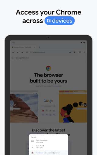 Mise à jour Google Chrome dernière version - Capture d'écran Android 21
